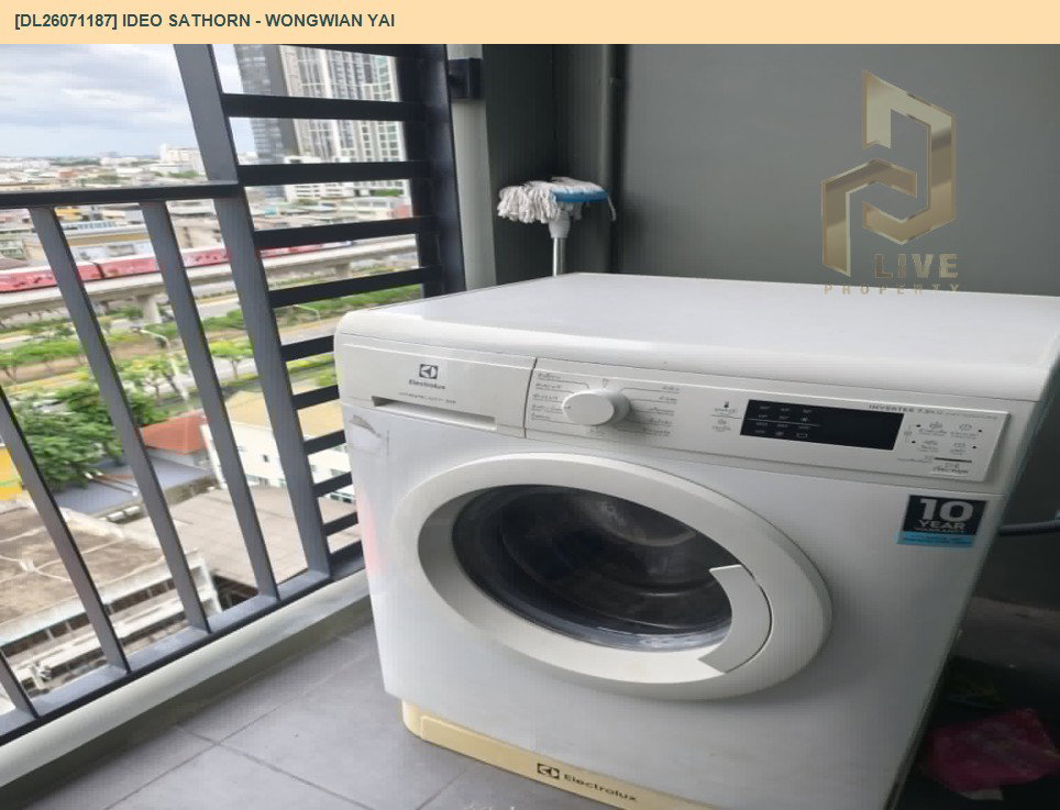 รูป DL26071187 ให้เช่าคอนโด ไอดีโอ สาทร - วงเวียนใหญ่ (IDEO Sathorn - Wongwian Yai) ใกล้ BTS วงเวียนใหญ่ พร้อมเข้าอยู่ โทรด่วน 0638692663 LineID @952jdxxk - รูปที่ 7/10