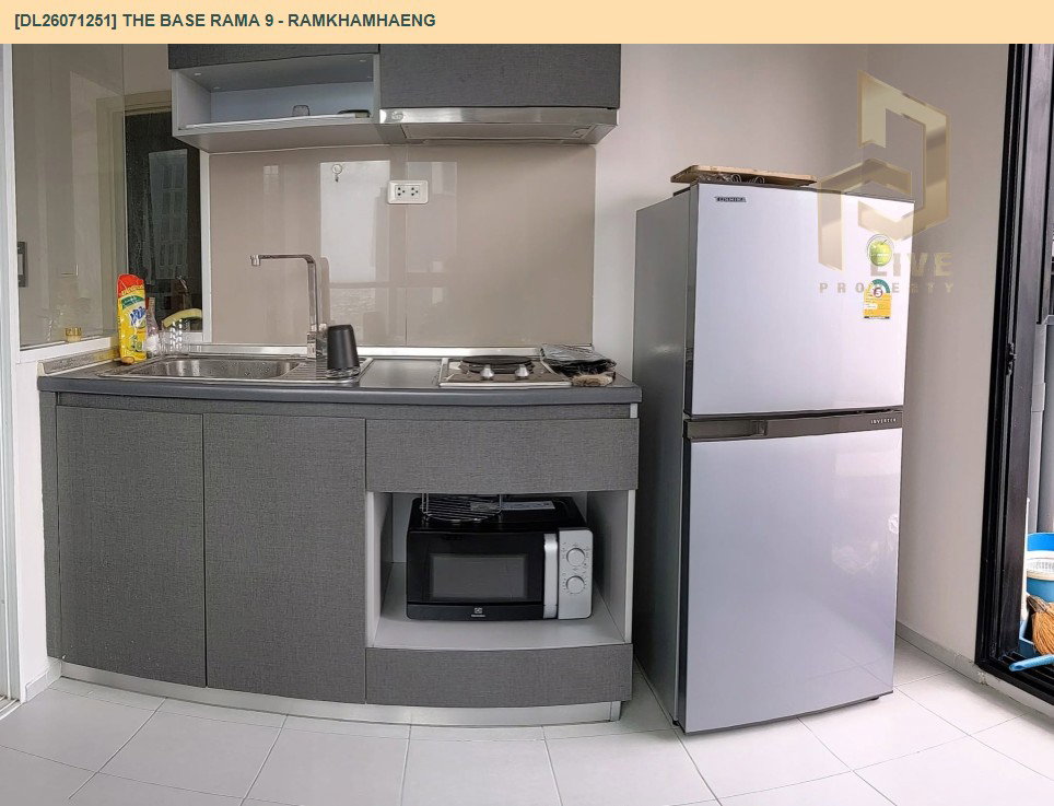 รูป DL26071251 ให้เช่าคอนโด เดอะ เบส พระราม 9 - รามคำแหง (The Base Rama 9 - Ramkhamhaeng) ใกล้ AIRPORT RAIL LINK รามคำแหง พร้อมเข้าอยู่ โทรด่วน 0638692663 LineID @952jdxxk - รูปที่ 4/6