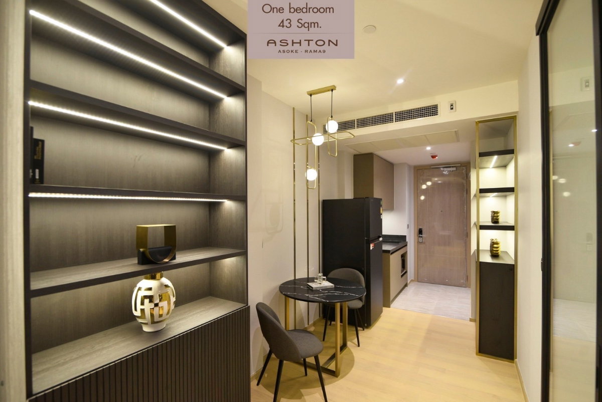 picture For Rent - ASHTON Asoke - Rama 9 , Super Luxury 1 bedroom 1 bathroom - 5/6