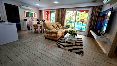 Condos for sale : 🛏️ 2 Bed - 🛁 2 Bath - 🏙️ Pool View - 🌏 FOREIGN name - 🏢 Seven Seas Condo Resort Jomtien - Ref: SEV37