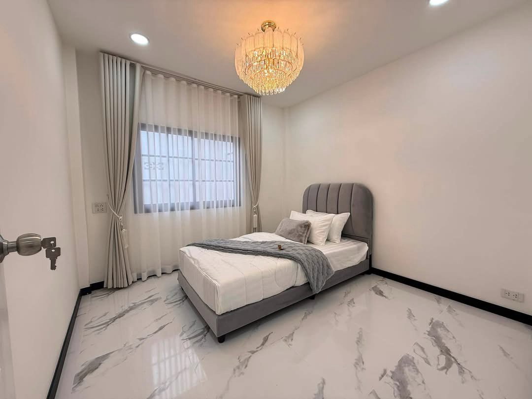 รูป ขายบ้านเดี่ยวชั้นเดียว พัทยา หนองปรือ 3 ห้องนอน รีโนเวทใหม่ 60 ตร.ว. ใกล้ถนนเลียบทางรถไฟ และมอเตอร์เวย์ - รูปที่ 10/14