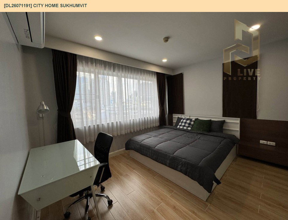 รูป DL26071191 ให้เช่าคอนโด ซิตี้ โฮม สุขุมวิท  (City Home Sukhumvit) ใกล้ BTS อุดมสุข พร้อมเข้าอยู่ โทรด่วน 0653619502 LineID @952jdxxk - รูปที่ 5/7