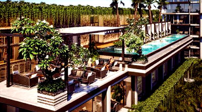 Condos for sale : 🛏️ Studio - 🛁 1 Bath - 🏙️ Garden View - 🇹🇭 THAI name - 🏢 The Riviera Beverly Hills Jomtien - Ref: BEV01