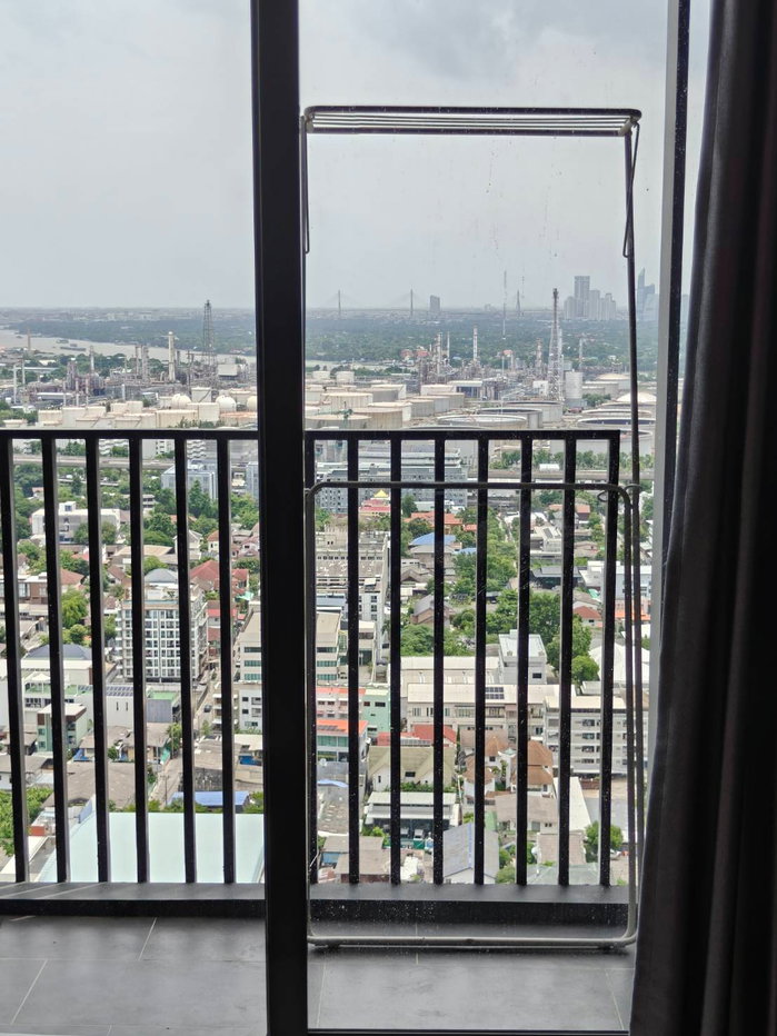 รูป Condo for RENT: The Line Sukhumvit 101 𝐒𝐢𝐳𝐞 : 33 sqm.  1 Bed 1 Bath /Corner / River View + Bang Kachao view / Balcony / High Ceiling 3.3m. on 26th - รูปที่ 14/16