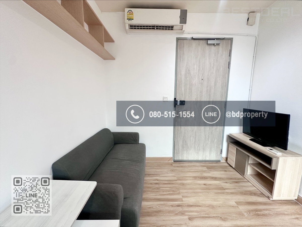 รูป Bestdeal ให้เช่า Studio 22ตรม.ราคา 13,000/เดือนเท่านั้น เฟอร์นิเจอร์และเครื่องใช้ไฟฟ้าครบ “IDEO MOBI RAMA 9” ใกล้MRT และ เซ็นทรัลพระราม 9 เพียง 80 ม. - รูปที่ 2/13