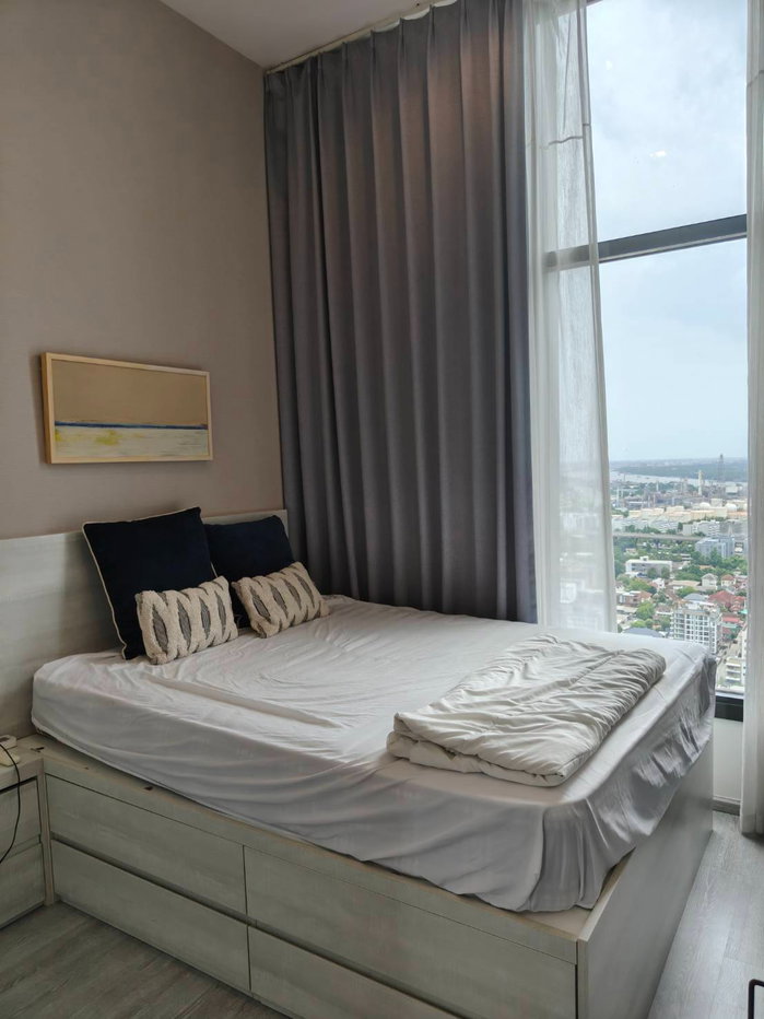 รูป Condo for RENT: The Line Sukhumvit 101 𝐒𝐢𝐳𝐞 : 33 sqm.  1 Bed 1 Bath /Corner / River View + Bang Kachao view / Balcony / High Ceiling 3.3m. on 26th - รูปที่ 11/16