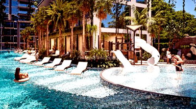 ขายคอนโด : 🛏️ Studio - 🛁 1 ห้องน้ำ - 🏙️ Garden View - 🇹🇭 ชื่อไทย - 🏢 The Riviera Beverly Hills Jomtien - รหัส: BEV01