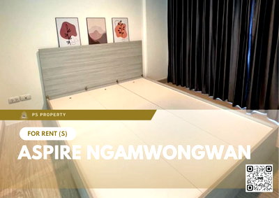 คอนโดให้เช่า : ให้เช่า ✨ Aspire Ngamwongwan ✨ เฟอร์นิเจอร์ และ เครื่องใช้ไฟฟ้าครบ ใกล้เดอะมอลล์งามวงศ์วาน