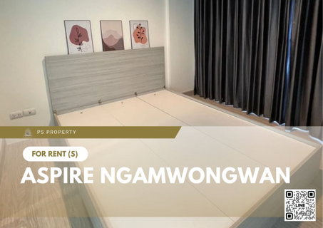 รูปภาพ For rent ✨ Aspire Ngamwongwan ✨ Fully furnished and equipped, near The Mall Ngamwongwan