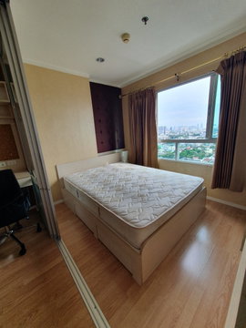T263ให้เช่าคอนโด Lumpini Ville Prachachuen-Phongphet2 (ลุมพินี วิลล์ ประชาชื่น-พงษ์เพชร2) ห้องสวย เฟอร์ครบ มีเครื่องซักผ้า พร้อมเข้าอยู่