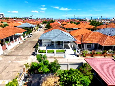 บ้านเดี่ยว ชลบุรี : ขายบ้านเดี่ยว หมู่บ้านเอกมงคล 4/1 เขาตาโล พัทยา ทำเลดี พร้อมเข้าอยู่