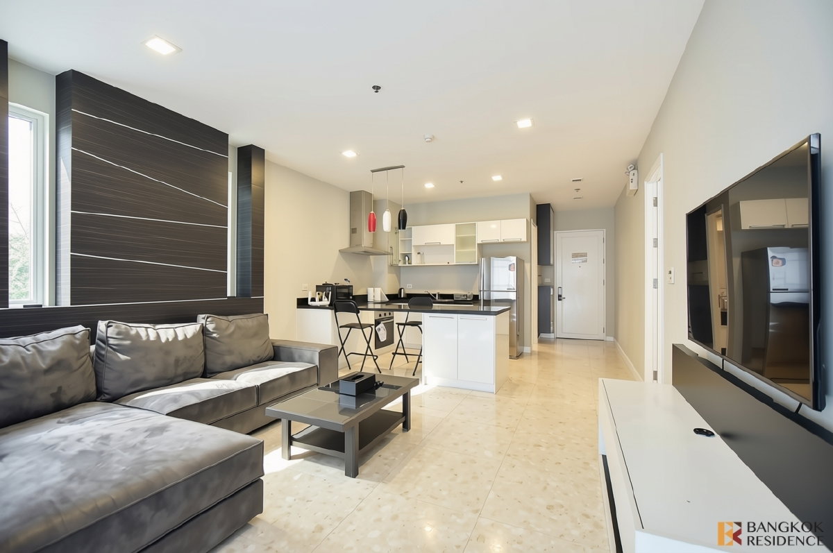 รูป เช่าคอนโด 💎 Nusasiri Grand Condo 1นอน 80ตร.ม. 39k 🌃 ยูนิตใหญ่ หายาก! ติด BTS เอกมัย - รูปที่ 2/8