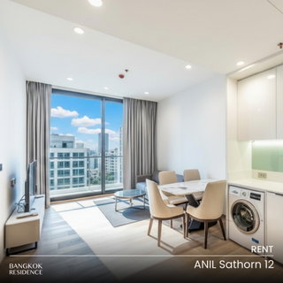 รูปภาพ Rental Condo 🌃 ANIL Sathorn 12, 1BR 45 sq.m. 40K 💚 Beautiful Fully Furnished Unit, Available Now, Near BTS Saint Louis