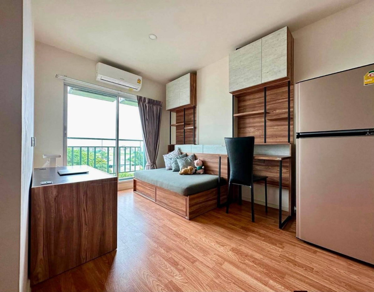 รูป 🏡คอนโด Lumpini Ville สุขุมวิท 76 - แบริ่ง สเตชั่น เฟส 2 ใกล้ BTS แบริ่ง 💈เช่าด่วน 7,500 บาท 🎉 ห้องอยู่ทิศตะวันออก // ห้องแบ่งเป็นสัดส่วน - รูปที่ 1/11