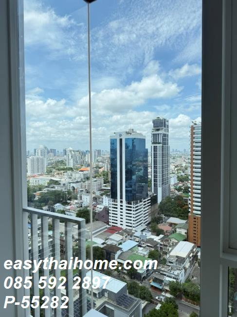 รูป P-55282 ให้เช่า Duplex Culture Thonglor 1 ห้องนอน ชั้น 24 วิวเมืองสวย ใกล้ BTS ทองหล่อ Line: @easythaihome 085-592-2897 - รูปที่ 15/18