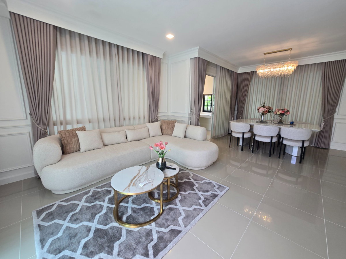 รูป Habitia Motif ฮาบิเทีย โมทิฟ บ้านเดี่ยวหลังใหญ่ กว้างมาก แต่งใหม่ มีบ่อปลาคราฟท์ เฟอร์นิเจอร์สวยพร้อมอยู่ - รูปที่ 25/59
