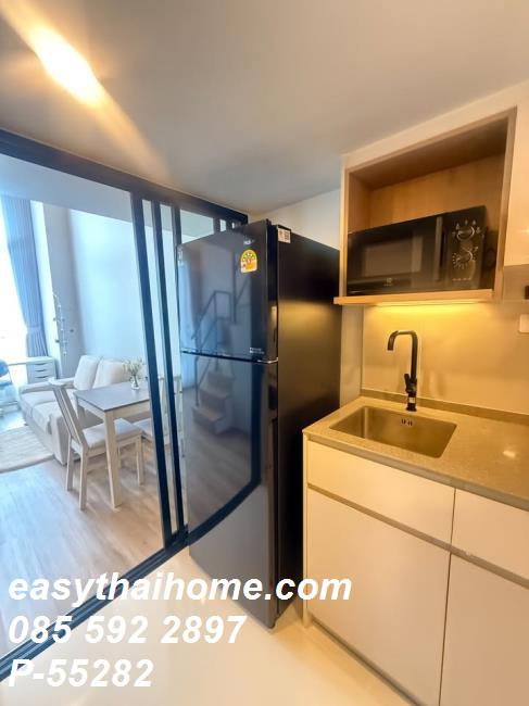 รูป P-55282 ให้เช่า Duplex Culture Thonglor 1 ห้องนอน ชั้น 24 วิวเมืองสวย ใกล้ BTS ทองหล่อ Line: @easythaihome 085-592-2897 - รูปที่ 7/18