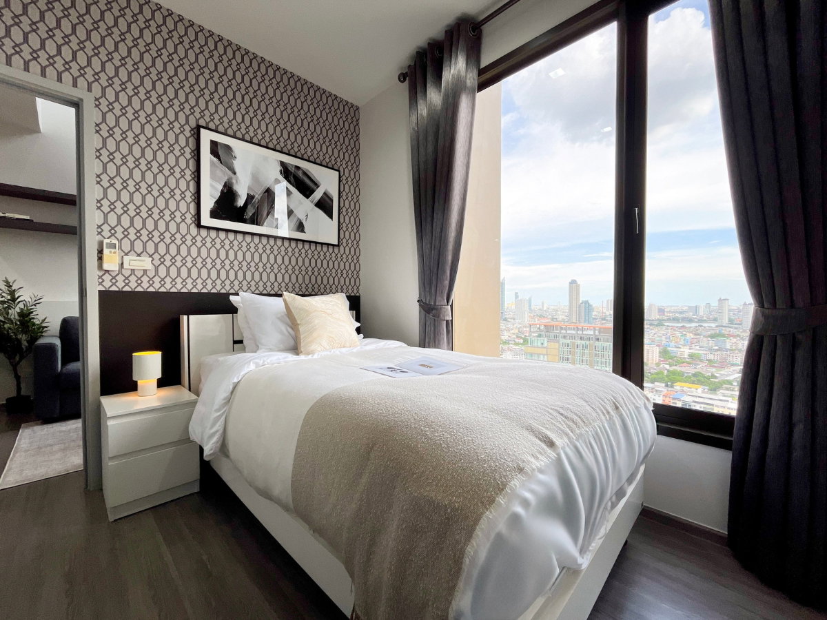 รูป วิวโล่ง Nye by sansiri ใกล้ ICONSIAM ชั้น 21-50 ขนาด 70 ตร.ม. - รูปที่ 12/35