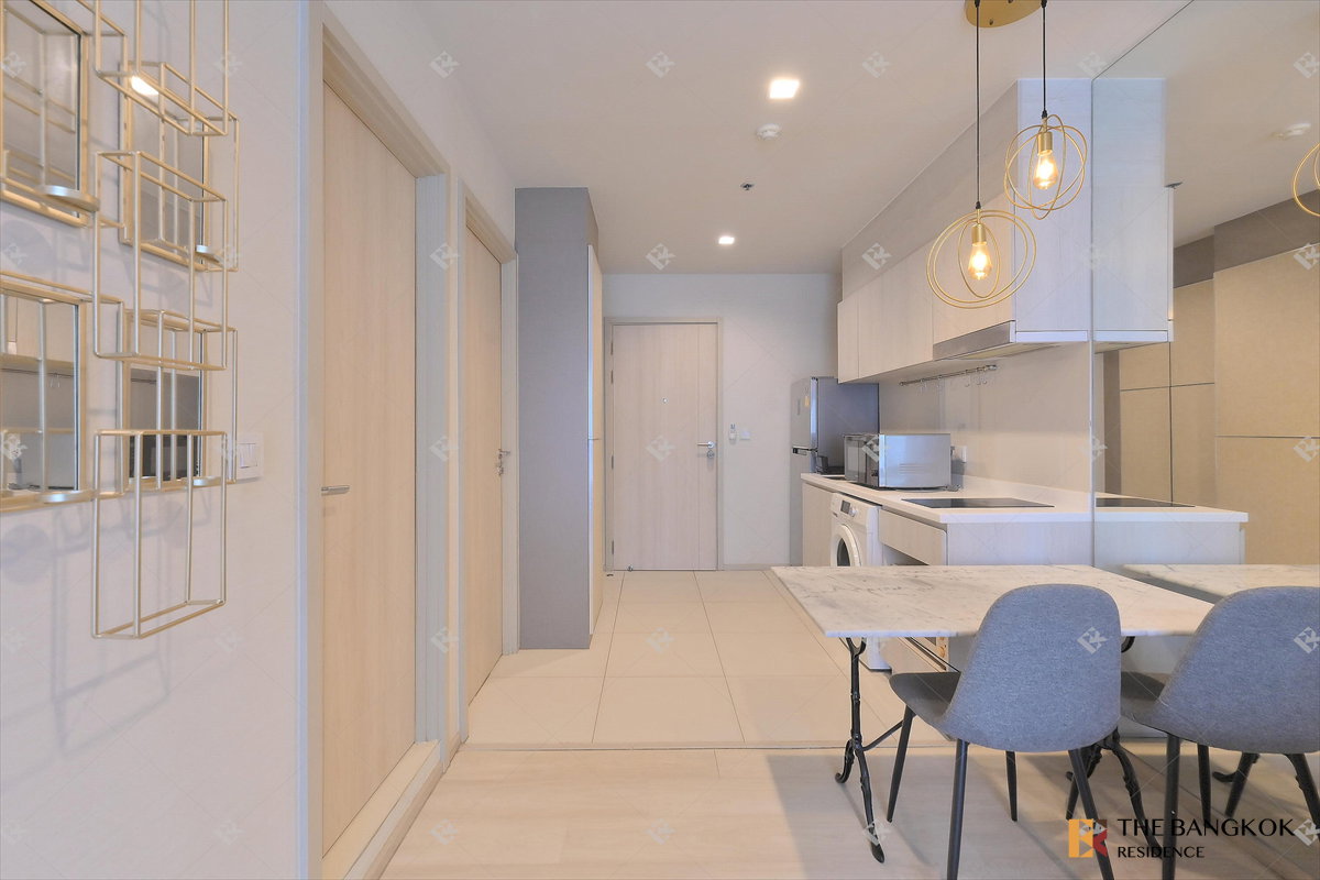 picture Rental Condo 🌃 Life One Wireless, 2BR 45.2 sq.m. 30K 🛌🏻 Beautiful Unit, Near BTS Phloen Chit  - 8/11