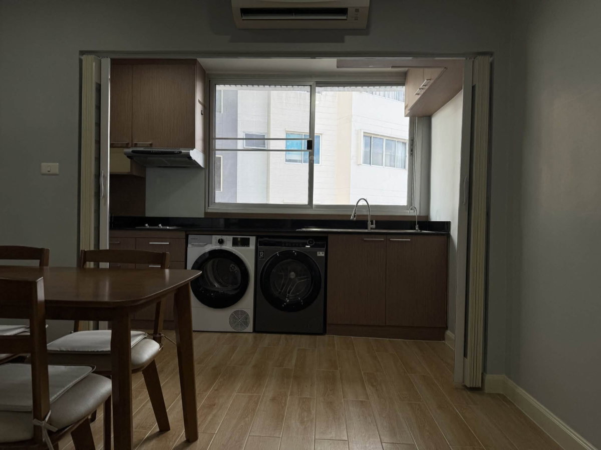 รูป Condo for RENT:  City Home Sukhumvit 101   𝐒𝐢𝐳𝐞 :  69 sqm. 2 Bed 1 Bath /Corner room/ Facing northeast  on  8th  Building : A1  ✅Fully furnished - รูปที่ 9/17