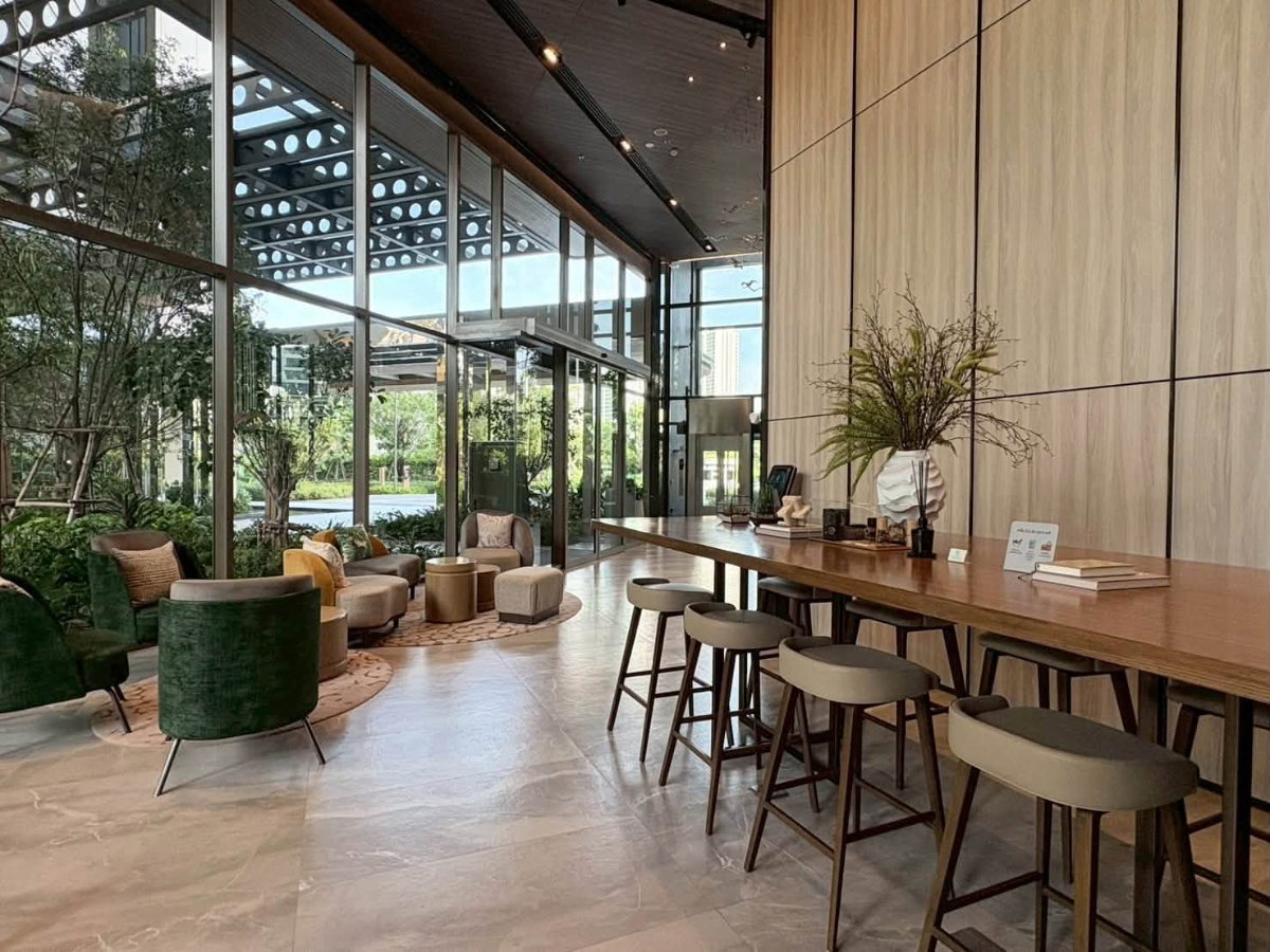 รูป Condo for RENT/Sale  : Whizdom the Forestias  𝐒𝐢𝐳𝐞 :  57.52 sqm. 2 Bed/2 Bath/วิวสวนป่า/ หันทิศใต้  𝐅𝐥𝐨𝐨𝐫 : 42nd  Building :  Destinia - รูปที่ 13/15