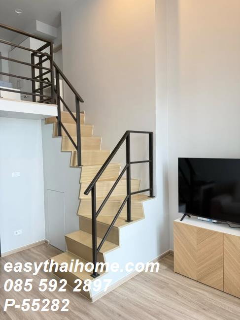 รูป P-55282 ให้เช่า Duplex Culture Thonglor 1 ห้องนอน ชั้น 24 วิวเมืองสวย ใกล้ BTS ทองหล่อ Line: @easythaihome 085-592-2897 - รูปที่ 14/18