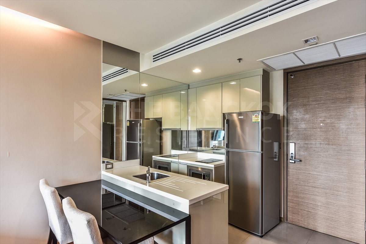 รูป เช่าคอนโด 🌃 The Address Sathorn 12 ห้อง1นอน 46ตรม 27k 💚 ว่าง พร้อมนัดชม ใกล้ BTS เซนต์หลุยส์ - รูปที่ 8/10
