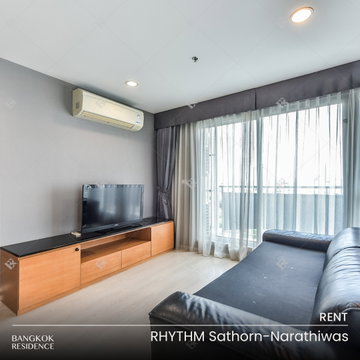 เช่าคอนโด 🌆 RHYTHM Sathorn-Narathiwas 2นอน 60.50ตร.ม. 27k 🛋️ ห้องว่าง เฟอร์ครบครัน ใกล้ BTS ช่องนนทรี 
