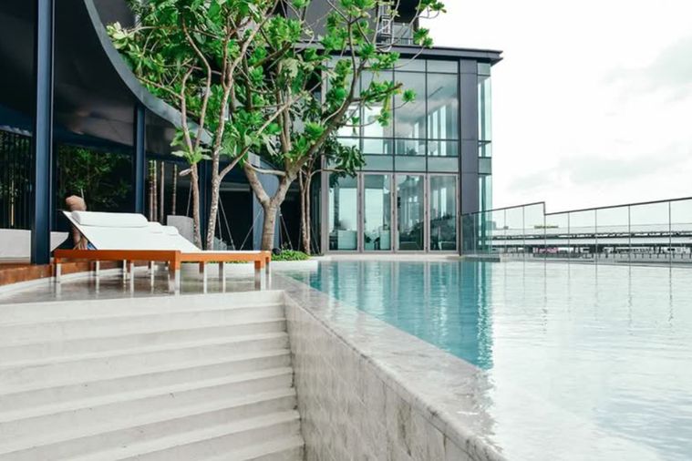 1-bed condo for rent, 28 sqm, Whizdom Station Ratchada - Thapra