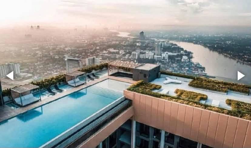 picture For Rent The Politan Rive 1Bed1Bath Floor48 9,000Baht/Mo - 10/12