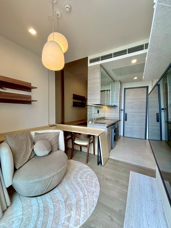 รูป ✨🦄 Ready to move 🦄✨ The Crest Park Residences เฟอร์ครบจบในที่เดียว โทร 096-2493698 (TCR0068) - รูปที่ 4/17