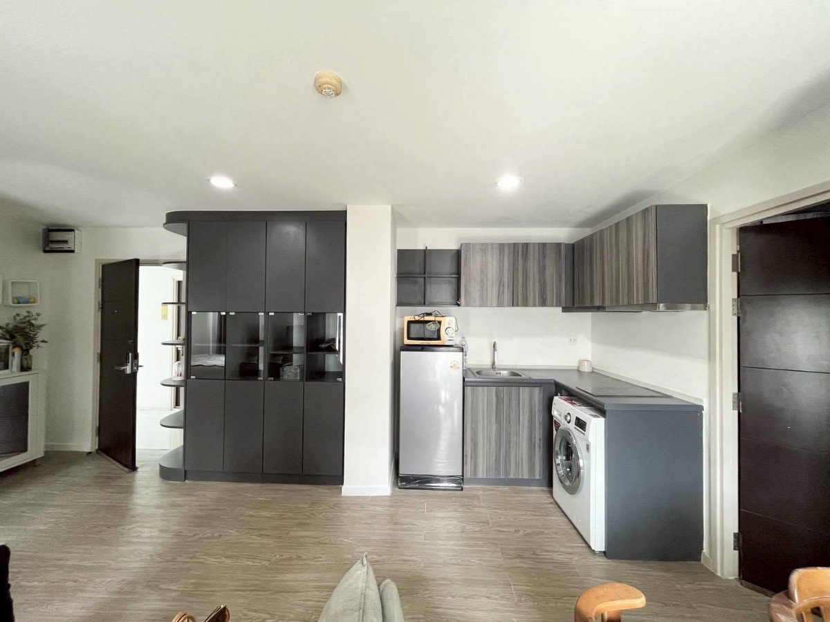 รูป Condo for RENT : VIlla Lasalle Sukhumvit 105  𝐒𝐢𝐳𝐞 : 55.30 sqm.  2 Bedroom /2 Bathroom  𝐅𝐥𝐨𝐨𝐫 : 8th  Building : B  ✅Fully furnished - รูปที่ 1/8