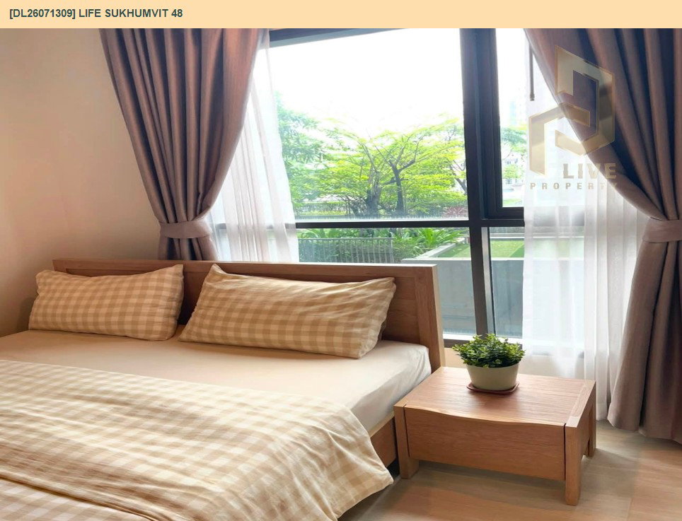 รูป DL26071309 ให้เช่าคอนโด ไลฟ์ สุขุมวิท 48 (Life Sukhumvit 48) ใกล้ BTS พระโขนง พร้อมเข้าอยู่ โทรด่วน 0638692663 LineID @952jdxxk - รูปที่ 3/13