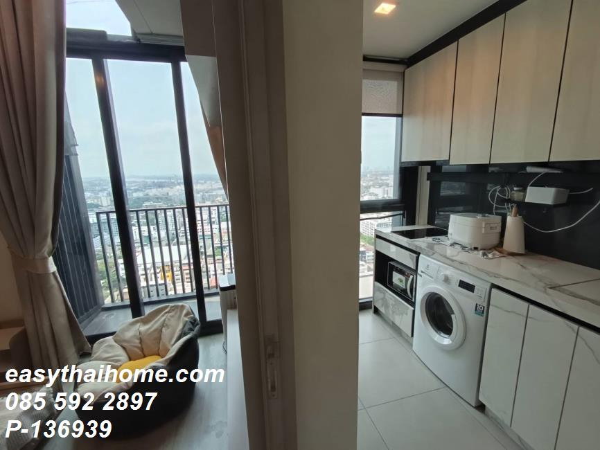 รูป P-136939 ให้เช่า The Line Sukhumvit 101 Duplex 1 ห้องนอน ชั้น 20 วิวเมืองสวย ใกล้ BTS ปุณณวิถี Line: @easythaihome 085-592-2897 - รูปที่ 6/7