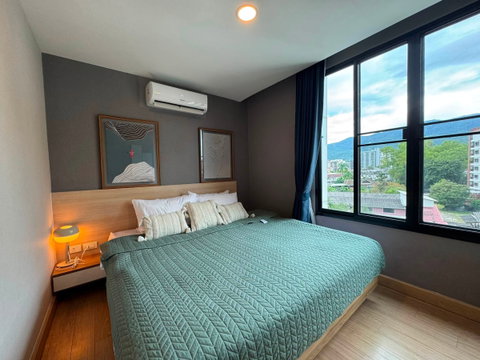 ให้เช่า ทรัมส์1 เจ็ดยอด คอนโด (Trams Jed Yod condo) วิวดอยสุเทพ ใกล้มช. โทร. 098-9690236 (แจน)