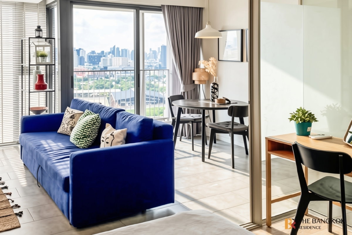 picture Rental Condo 🌃 Siamese Ratchakru, 2BR 62 sq.m. 38K 🛌🏻 Beautiful Unit, Near BTS Ratchathewi - 3/8