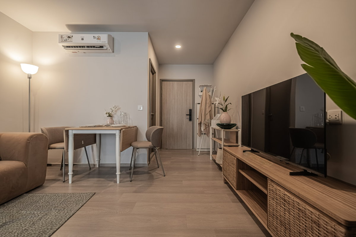 รูป ใหเ้ช่า 🌟Aspire Onnut Station🌟1 ห้องนอน ขนาด 30.50 ตรม ห้องใหม่แต่งสวยพร้อมเข้าอยู่🥰👌 ใกล้ BTS อ่อนนุช🚅 - รูปที่ 4/8