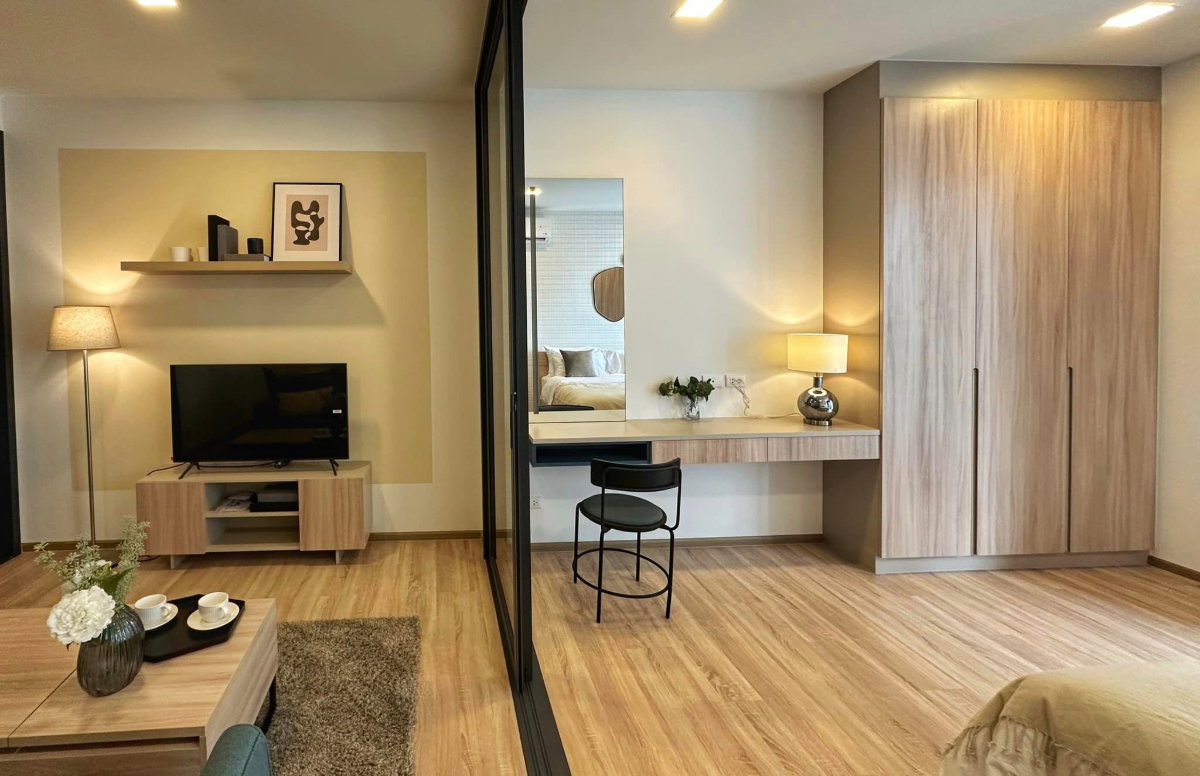 picture XT Phayathai【𝐒𝐄𝐋𝐋 & 𝐑𝐄𝐍𝐓】🔥Beautifully decorated room in warm, soothing colors. 🔥 Contact Line ID: @hacondo - 3/5