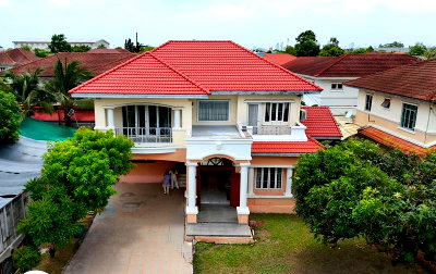 ขายบ้านเดี่ยว : ❤️💙(ขาย) บ้านเดี่ยว 6 ที่จอดถ จาก Land & Houses   🏠มัณฑนา ธนบุรีรมย์ ประชาอุทิศ 129