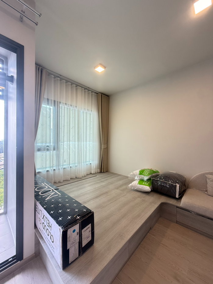 picture Condo for rent, Cobe Kaset-Sri Pathum, 10th floor, 27 sq m. Rent: 16,000 THB. Contact Line @802dkhwu for quick response  - 10/14
