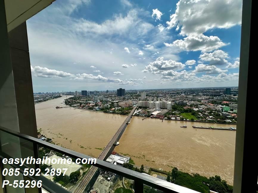 รูป P-55296 ให้เช่า 333 Riverside 1 ห้องนอน ชั้น 36 อาคาร A วิวแม่น้ำสวย ใกล้ MRT บางโพ Line: @easythaihome 085-592-2897 - รูปที่ 14/18