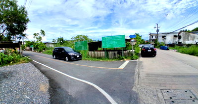 ที่ดิน ม.รังสิต : ขายที่ดิน หัวมุม ซอยร่วมสุข 4 บ้านใหม่  ปทุมธานี