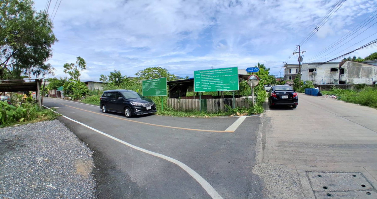 รูป ขายที่ดิน หัวมุม ซอยร่วมสุข 4 บ้านใหม่  ปทุมธานี - รูปที่ 1/4