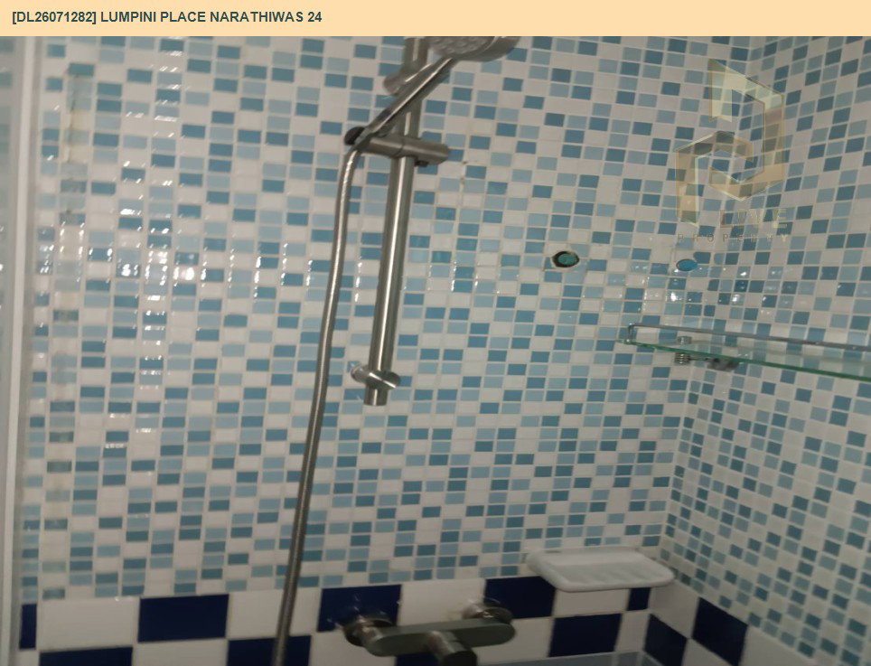 รูป DL26071282 ขายคอนโด ลุมพินี เพลส นราธิวาส 24 (Lumpini Place Narathiwas 24) ใกล้  พร้อมเข้าอยู่ โทรด่วน 0653619502 LineID @952jdxxk - รูปที่ 7/11
