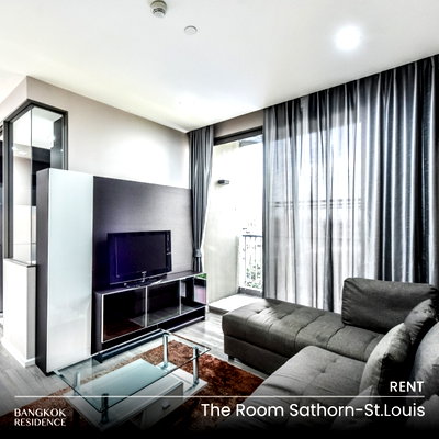 Condos for rent : Rental Condo 🌃 The Room Sathorn-St.Louis, 2BR 65 sq.m. 30K ⭐ Beautiful Unit at a Great Price, Near BTS Surasak 