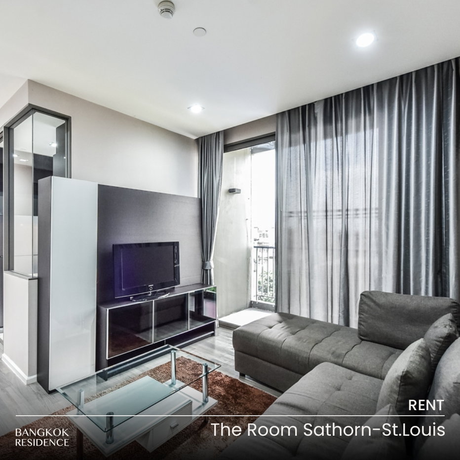 รูป เช่าคอนโด 🌃 The Room Sathorn-St.Louis 2นอน 65ตร.ม. 30k ⭐ ห้องสวย ราคาดี ใกล้รถ BTS สุรศักดิ์ - รูปที่ 1/9