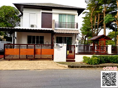 บ้านเดี่ยวให้เช่า : เช่า บ้านเดี่ยว 2 ชั้น หมู่บ้าน บลูลากูน 1 บางนา - วงแหวน  พร้อมเข้าอยู่