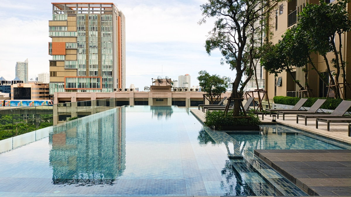 รูป วิวโล่ง Nye by sansiri ใกล้ ICONSIAM ชั้น 21-50 ขนาด 70 ตร.ม. - รูปที่ 32/35