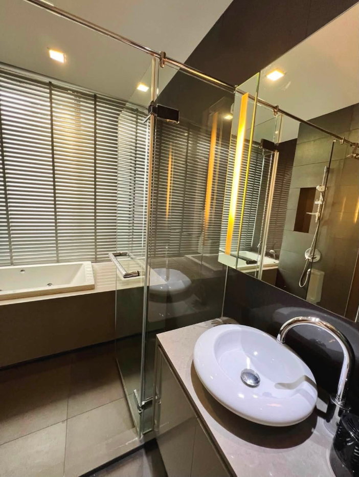 รูป Condo for RENT/Sale : M Silom 𝐒𝐢𝐳𝐞 : 53 sqm. 𝐓𝐲𝐩𝐞 : 1 Bedroom /1 Bathroom/City view 𝐅𝐥𝐨𝐨𝐫 : high floor ✅Fully furnished - รูปที่ 10/14