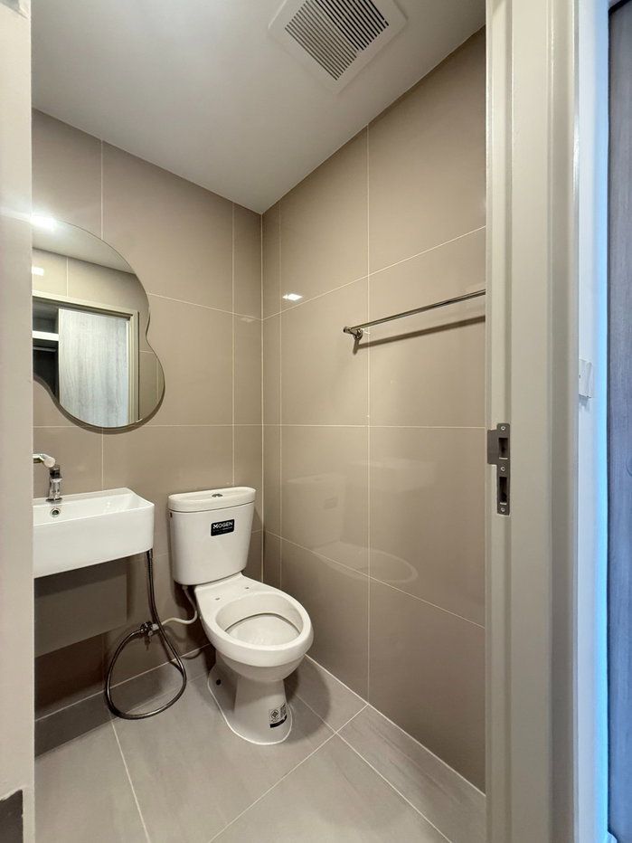 picture Condo for rent, Cobe Kaset-Sri Pathum, 10th floor, 27 sq m. Rent: 16,000 THB. Contact Line @802dkhwu for quick response  - 8/14